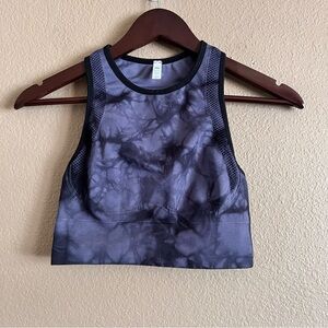 Soul By SoulCycle Downtown Tie Dye Seamless Bra Activewear Top Size Small